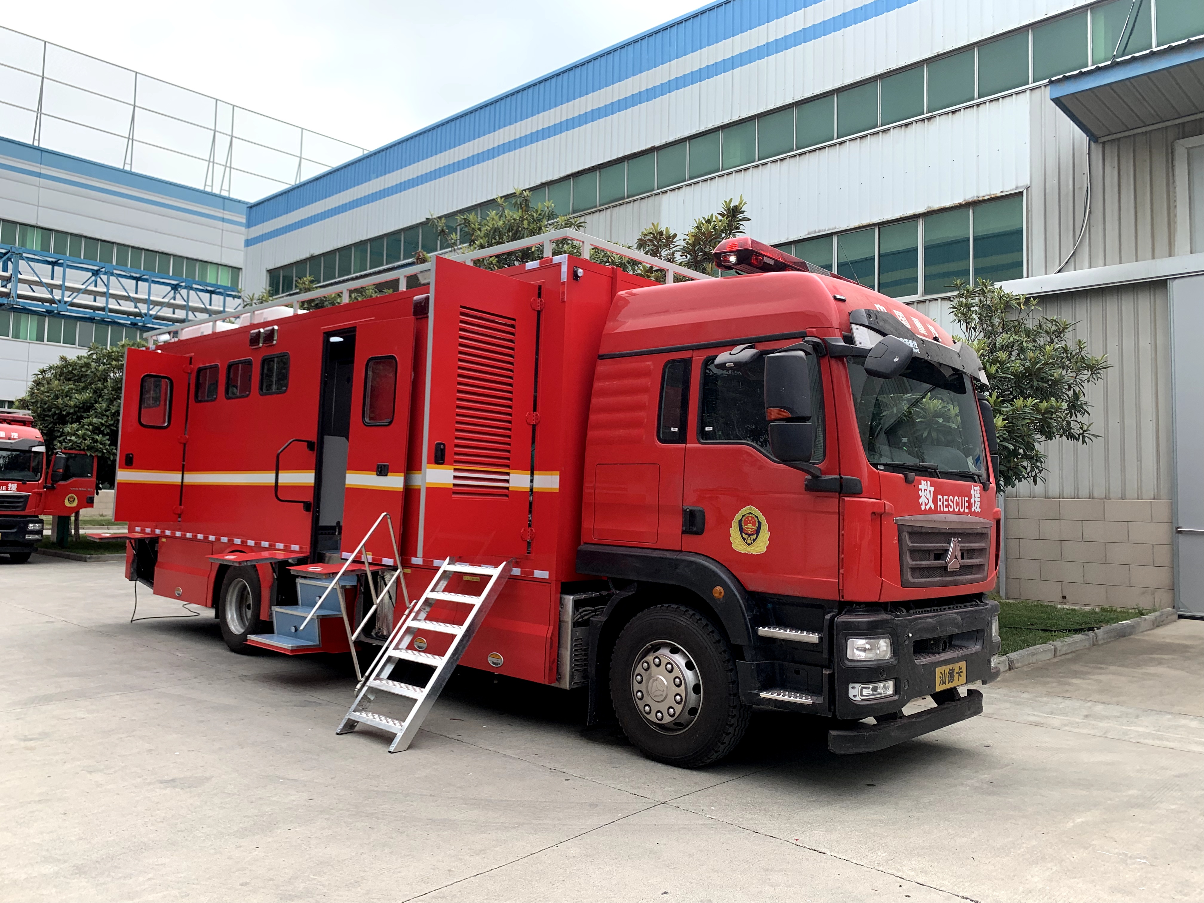 后勤保障再添利器！海威英達(dá)盥洗車賦能應(yīng)急救援一線